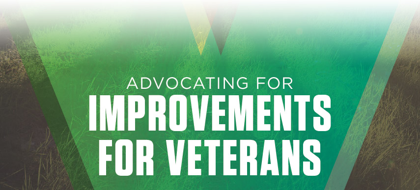 Advocating for Improvements for Veterans