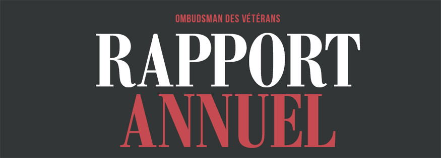 Ombudsman des vétérans - rapport annuel 2014-2015