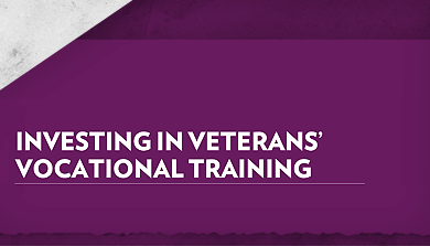 Investing in Veterans Vocational Training Banner Image