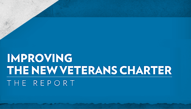 Improving the new veterans charter: The Report banner image