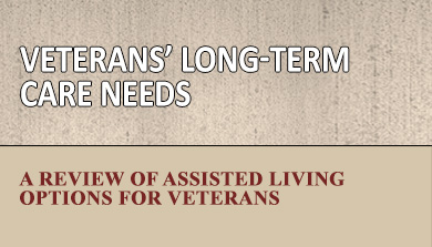 Veterans' Long Term Care Needs Banner Image