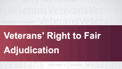 Veterans Right to Fair Adjudication Banner Image