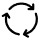 three arrows following each other in a circle to indicate something is no longer tracked