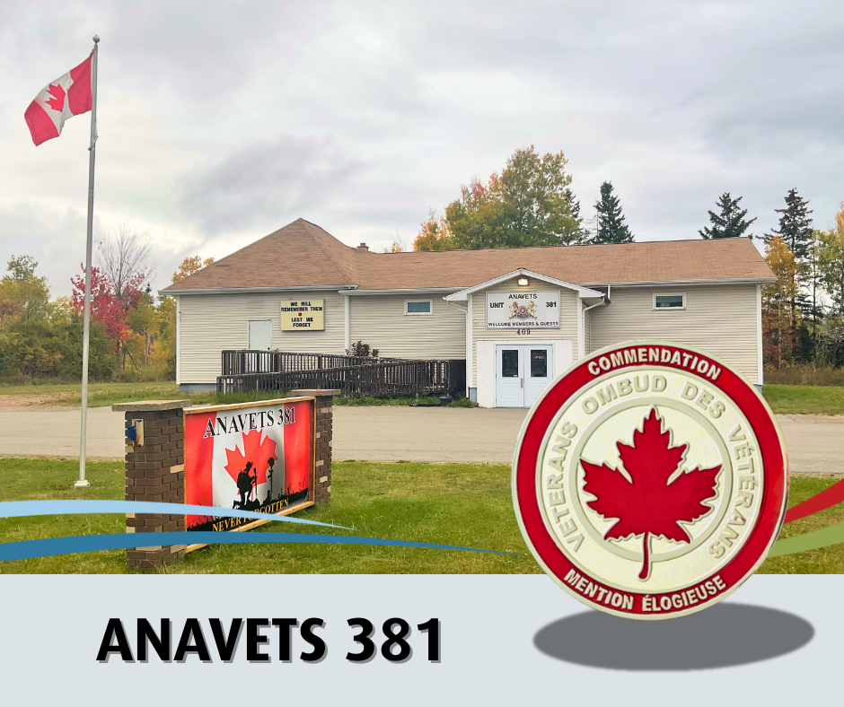  Les Anciens combattants de l’Armee, de la Marine et des Forces aériennes au Canada, (ANAVETS) Bras d'Or#381